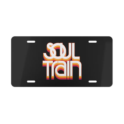 Vintage Soul Train Vanity Plate