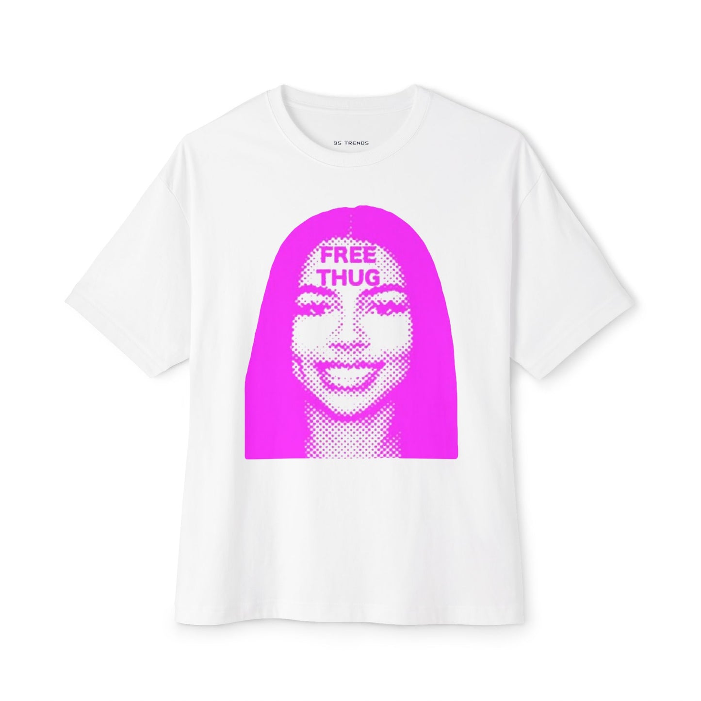 Free Thugga Oversized Cotton Tee