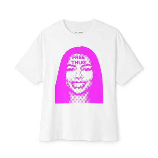 Free Thugga Oversized Cotton Tee