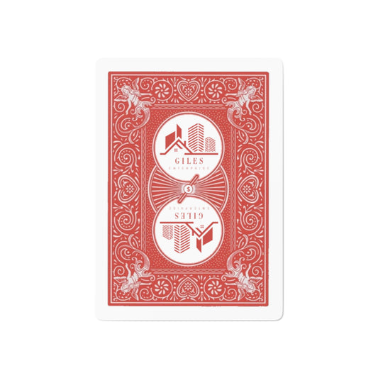 Giles Enterprise Poker Cards