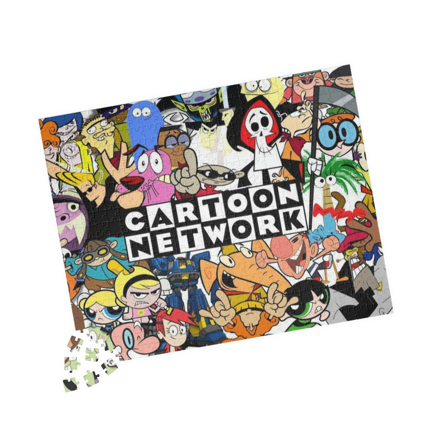 Cartoon Network Puzzle, Old Cartoon Network 500 piece Puzzle