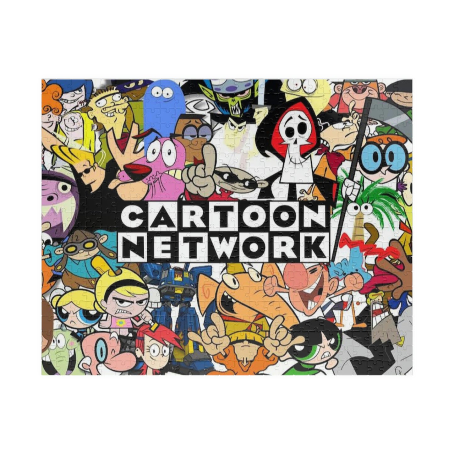 Cartoon Network Puzzle, Old Cartoon Network 500 piece Puzzle