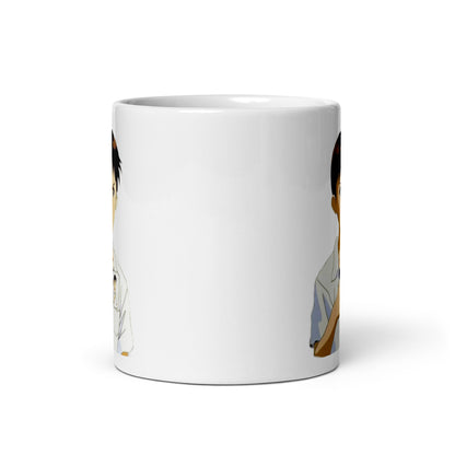 Evangelion Shinji Mug, Cup of Shinji Coffee Mug